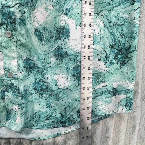 Reel Legends Mariner II Shirt Mens L Button Up Vented‎ Wicking Fishing Pocket - Picture 7 of 10